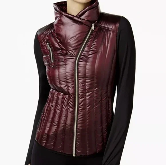 Calvin Klein performance premium down full zip light weight black vest size M - Picture 3 of 14